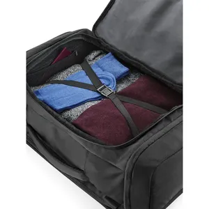 Custom Pitch <b>Black</b> 72-Hour Weekender <b>Backpack</b> for Promotional Merchandise - Product Image 2