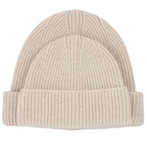 Bonnet d'hiver décontracté 100% acrylique unisexe, motif uni, circonférence de la tête réglable, respirant, imperméable, tricoté - Product Image 1