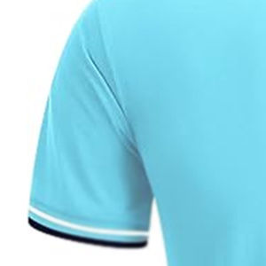 Manga corta informal de verano para hombre para camisas Tela de punto transpirable Diseño bordado de alta calidad - Product Image 6