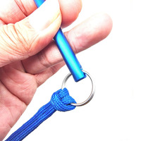 Camping en plein air plongée sous-marine raccords plongée bâton pointeur tige couleur sous-marine Shaker bâton pointeur tige Premium titane plongée