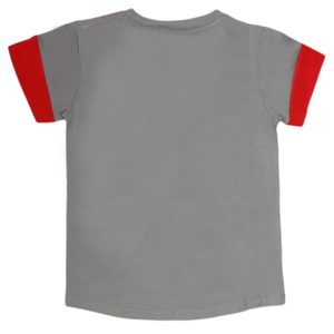 เสื้อยืดเด็กชายแขนสั้น - สีเทา - Product Image 3