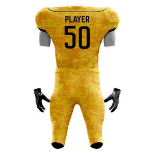 Équipe Logo Sublimation Personnalisée Polyester Spandex Mesh Vintage enfants Maillot de Football Américain pour Hommes - Product Image 6