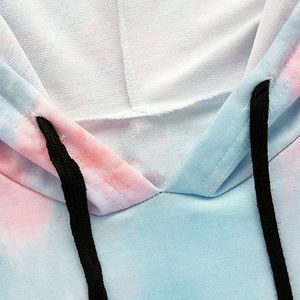 Sudadera Corta Informal con Capucha para Mujer, Logotipo Personalizado, Precio al por Mayor, Ropa de Calle, Sudadera Corta con Capucha para Mujer, Talla Grande, en Venta - Product Image 3