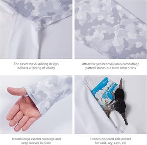 เสื้อฮู้ดดี้ผ้าฟลีซเนื้อนุ่มพิมพ์ลายพราง 100% ผ้าฝ้าย ให้ความอบอุ่น สวมใส่สบาย สไตล์ลำลองสำหรับฤดูหนาว เหมาะกับกิจกรรมกลางแจ้งและสวมใส่ในชีวิตประจำวัน - Product Image 5