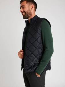 Gilet pour homme hydrofuge saison d'hiver confortable et chaud gilet matelassé en coton lourd veste - Product Image 3