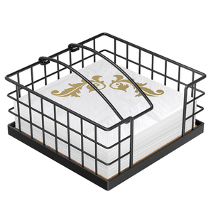 ที่ใส่กระดาษเช็ดปากทำจากโลหะสวยงามตกแต่งโต๊ะสำหรับบ้านและโรงแรมของตกแต่งโต๊ะแบบหรูหราใช้ที่ใส่ผ้าเช็ดปาก - Product Image 1