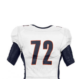 Uniforme de fútbol americano de color personalizado superventas para hombres y mujeres Jersey de manga corta cómodo con característica transpirable - Product Image 6