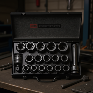 Juego de Llaves de Impacto Facom de 3/4'' de 19 a 42 mm, Herramienta Versátil para Aplicaciones de Trabajo Pesado - Product Image 3