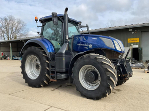 Asequible Holland T7.315 Tractor para caminar usado Tractor de jardín 40HP 70HP FPT Massey 4WD 2WD esencial incluye bomba engranaje caja de cambios - Product Image 4