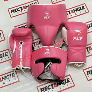 Ensemble de boxe Fly Training Sparring neuf, sur mesure, en cuir professionnel, dernier modèle, ensemble de boxe Fly, super confortable, ensemble de kickboxing Fly - Product Image 4