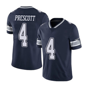 Maillot de football américain personnalisé à sublimation, manches courtes, respirant, anti-humidité, antibactérien, équipement sportif d'équipe, nouveauté - Product Image 2