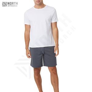 Shorts Deportivos para Hombre al por Mayor de Alta Calidad, Diseño de Logotipo Personalizado, Algodón Negro Casual Liso con Patrón Sólido, Shorts Deportivos de Alta Cantidad - Product Image 5