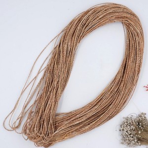 Corde de jonc marin naturel prix direct de gros corde d'herbe de mer fil de paille de cordon de raphia naturel - Product Image 4
