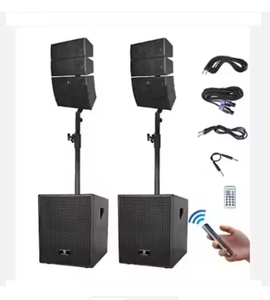 Sistema de Sonido Profesional de Alta Gama con Altavoces Line Array Pasivos de 12 Pulgadas, Equipo de Sonido para DJ, Configuración Completa, Proveedor Verificado - Product Image 3