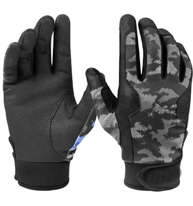 Guantes de Bateo de Béisbol de Piel de Cabra con Logotipo Personalizado al por Mayor, Guantes de Bateo Acolchados de Alta Calidad para Gimnasio - Product Image 1