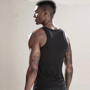 Custom Mens Quick Dry Cotton Tank Top Summer Casual Fitness Gym <b>Vest</b> and Workout Muscle <b>Bodybuilding</b> Singlet - Product Image 4