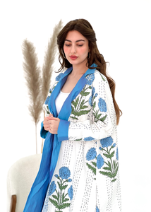 2025 New Arrival Indian <b>Kantha</b> <b>Jacket</b> Handmade Quilted <b>Jacket</b> Long <b>Kantha</b> Robe Womens Robes <b>Jacket</b> - Product Image 3