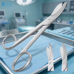 Ciseaux chirurgicaux Bruns en acier inoxydable, instrument de chirurgie générale manuel, certifié CE Classe I - Product Image 5