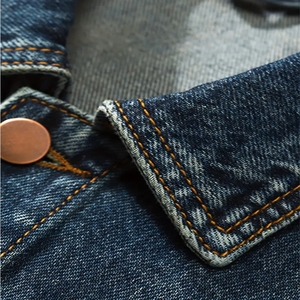Veste en jean d'hiver pour hommes de haute qualité 100% coton lavé Style Vintage confortable et élégant - Product Image 2