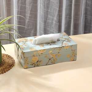 กล่องกระดาษทิชชู่พิมพ์ลายแผ่น MDF หรูหราสำหรับตกแต่งบ้านและร้านอาหาร - Product Image 3