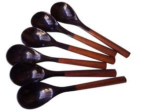 Cuillère à couverts élégante en corne naturelle, fabriquée à la main pour les couverts de l'hôtel et du restaurant, taille personnalisée par HF CRAFTS, vente en gros - Product Image 2