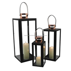 Linternas de vela de diseño marroquí con decoración de acabado, diseño interior, t-light, lo mejor para decoración del hogar - Product Image 2