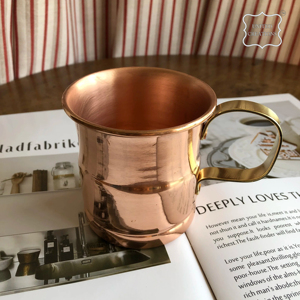 Gobelet classique en cuivre Moscow Mule avec poignée de voyage pour boissons froides en déplacement pour la rentrée des classes - Product Image 6