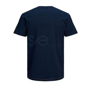 T-shirts de travail pour hommes de couleur unie - 100% coton, durables et respirants, séchage rapide, design personnalisable - Product Image 5