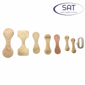 Moldes de corte con forma de hoja para joyería de oro y plata SAT, para máquinas de corte, Nueva York, Singapur, Malasia, Tailandia, Francia, Emiratos Árabes Unidos - Product Image 1