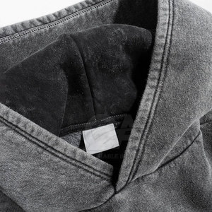 Pakistan เสื้อฮู้ดผู้ชายซักด้วยกรดระบายความร้อน - Product Image 4