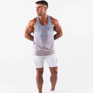 Nuevo Diseño, 100% Algodón, Fitness, Entrenamiento Muscular, Culturismo, Camisetas Elásticas, Chaleco Deportivo para Hombre, Camiseta sin Mangas - Product Image 2