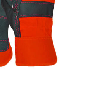 Gants de travail en cuir pour meubles multicolores Gants de travail pour gréeurs canadiens Travaux de construction et de menuiserie - Product Image 3