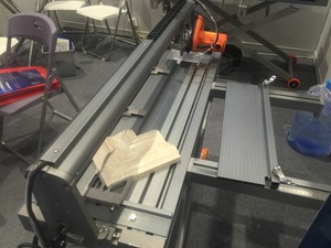 Multi-purpose 45 Degrees Tile Automatic Machinery <b>Marble</b> Cutting/chamfering/grinding Electric Tile Grooving Wet Saw Stone Slab - Product Image 5