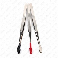 Pinces de collection professionnelles en acier inoxydable de qualité supérieure, couleur personnalisée, pinces à face plate personnalisées
