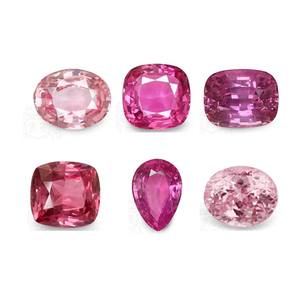 หินธรรมชาติสีชมพูไพลินทรงกลม06มม. - Product Image 5