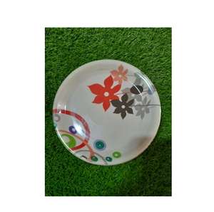 Plaque d'acier pour vaisselle de restaurant Assiette de service Ustensiles de cuisine maison Assiette à dîner de qualité alimentaire Meilleur produit - Product Image 1