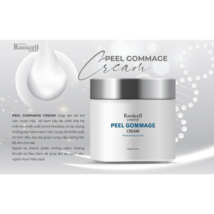 Todos los productos para el cuidado de la piel ROOICELL Peel Gommage Cream 100g / 280g para limpieza profunda de poros Exfoliante para una textura suave y radiante - Product Image 3