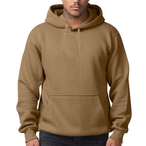 Sweat à capuche en molleton de luxe pour hommes 350G surdimensionné pull personnalisé sweat Streetwear blanc à capuche pour la saison d'automne longue longueur - Product Image 5