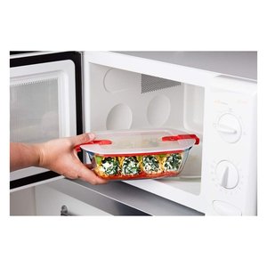 Récipient de stockage alimentaire Pyrex 1,1 L pour cuisson et réchauffement, modèle 7645 - Product Image 3