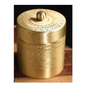 Gold Plated Finishing Canister Spice Sugar Salt <b>Storage</b> Canister Hotel and Home <b>Kitchen</b> Usage Tea and Coffee <b>Storage</b> <b>Jars</b> Pot - Product Image 1