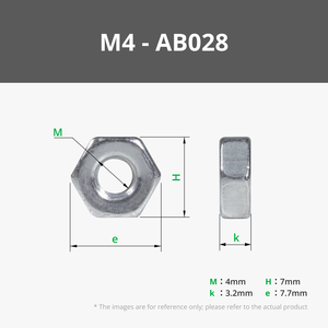Tuerca Hexagonal de Acero al Carbono - Product Image 2