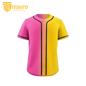Uniformes de baseball pour hommes en polyester 100% fabriqués au Pakistan Design personnalisable Maillot et pantalon respirants pour joueurs de softball - Product Image 1