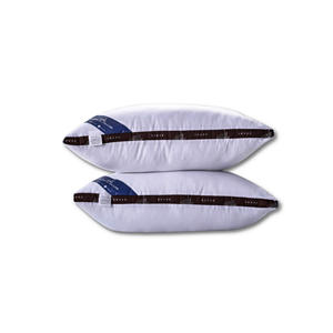 Oreiller cervical en latex personnalisé avec noyau en coton Fourniture d'usine OEM Oreiller de lit de qualité supérieure à l'aspect solide et abordable en option - Product Image 5