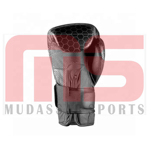 Etiqueta privada 100% cuero OEM guantes de boxeo logotipo personalizado entrenamiento profesional Muay Thai MMA 12oz 14oz 16oz guantes al por mayor - Product Image 1