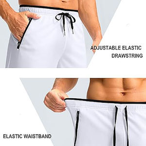 Vêtements de sport OEM double couche sublimation respirants pour hommes Shorts personnalisés pour hommes Fitness Sport Shorts athlétiques pour garçons vêtements de sport - Product Image 3