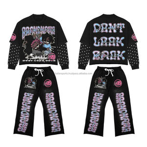 100% coton séchage rapide hommes survêtements meilleur prix OEM sur mesure vêtements de sport survêtement d'hiver pour homme - Product Image 1