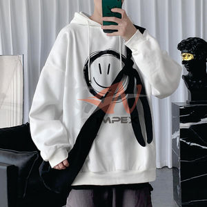 Sudadera con Capucha Personalizada para Hombre, Sudadera de Forro Polar de Alta Calidad con Impresión de Logotipo Digital, Impermeable y Antiarrugas para Invierno - Product Image 4