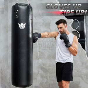 Nuevos Sacos de Boxeo de PVC con Logotipo Personalizado, Diseño Propio, Cómodos Sacos de Boxeo Pesados con Relleno de Arena, Servicio OEM - Product Image 2