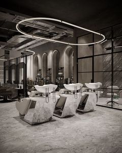 Muebles Modernos de Lujo para Salón y Barbería, Diseño en Madera con Cajones, para Uso en Hoteles, Gimnasios, Talleres, Centros Comerciales y Almacenes - Product Image 5