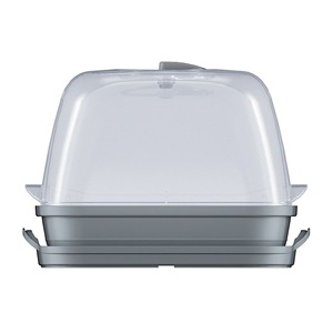 Invernadero de Mesa RESPANA, Bandeja/Cubeta Multiusos para Semillas con Tapa de Policarbonato, Dimensiones (mm) 257x196x185, Color Gris Piedra - Product Image 6